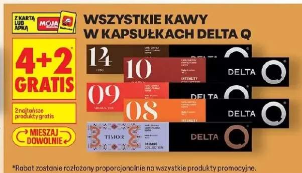 Kawa w kapsułkach Delta Q
