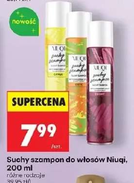 Suchy szampon do włosów