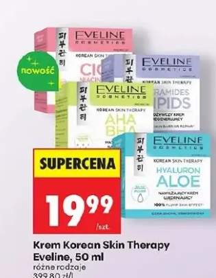 Krem Korean Skin Therapy różne rodzaje
