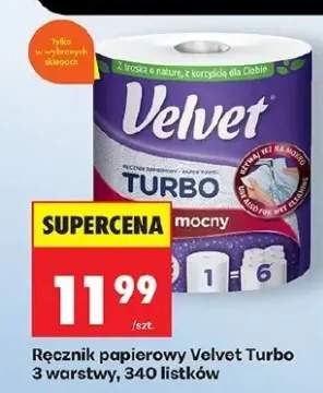 Ręcznik papierowy Turbo mocny, 340 listków