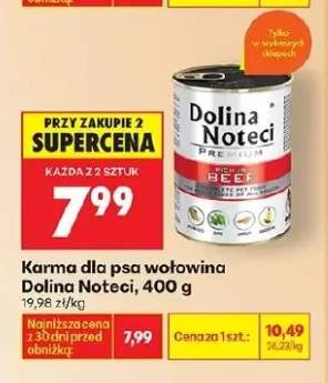 Karma dla psa wołowina