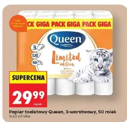 Papier toaletowy Limited Edition, 3-warstwowy, 50 rolek