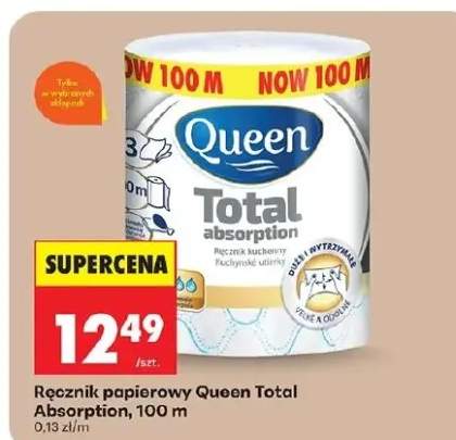Ręcznik papierowy Total Absorption, 100 m