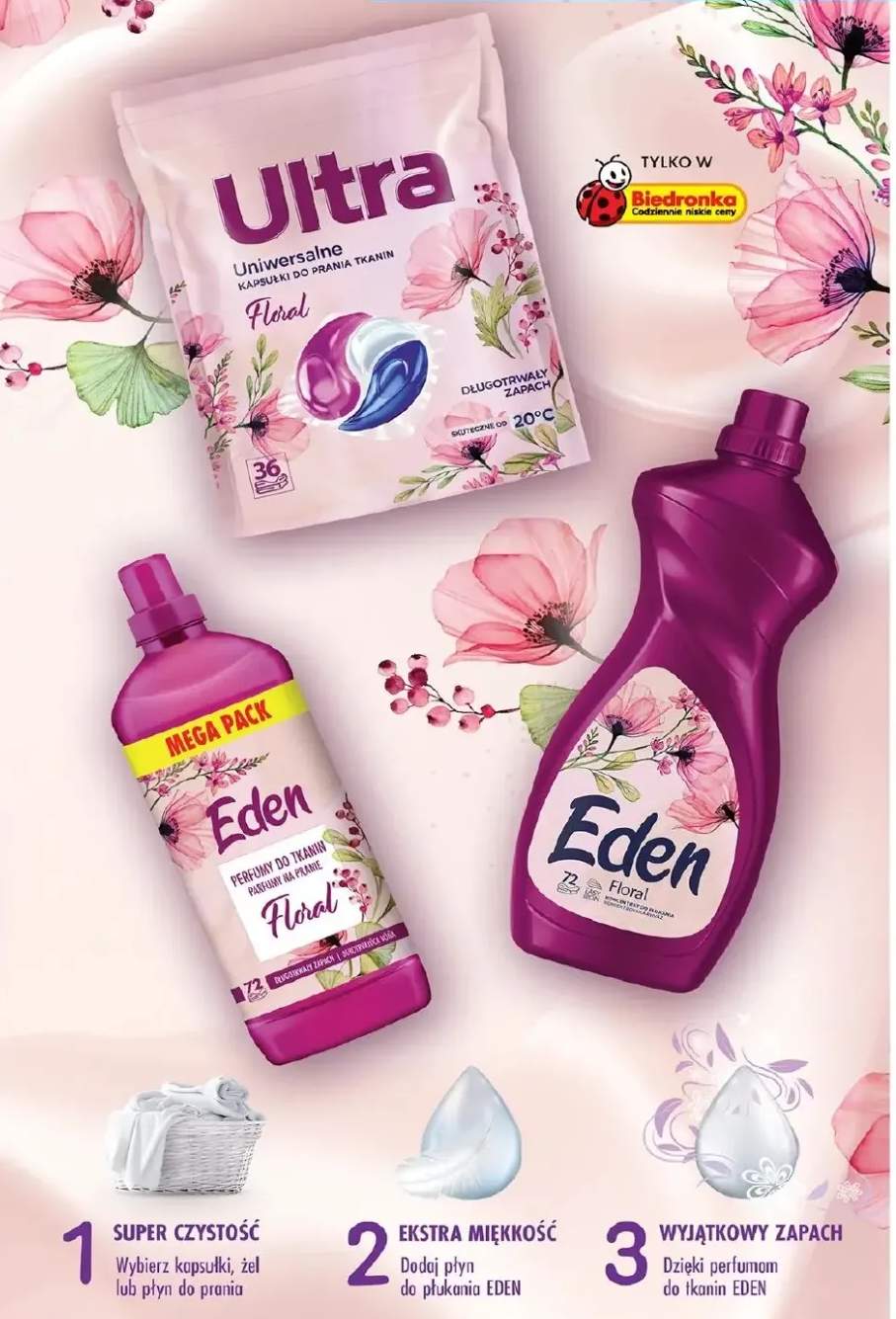 Płyn do prania Floral