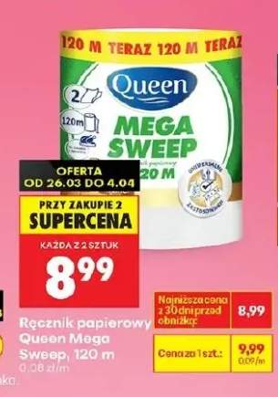 Ręcznik papierowy Queen Mega Sweep