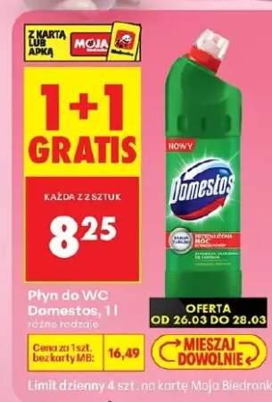Płyn do WC Domestos