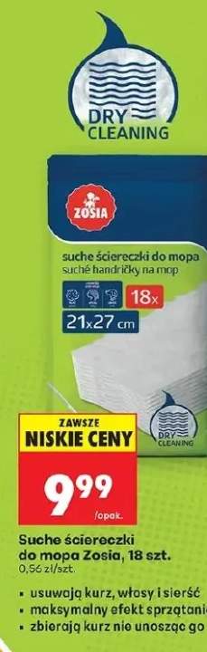 Suche ściereczki do mopa