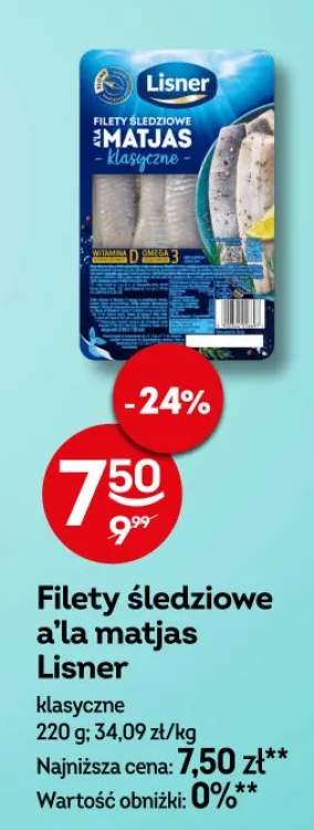 Filety śledziowe a'la matjas klasyczne