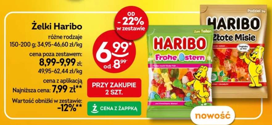 Żelki różne rodzaje