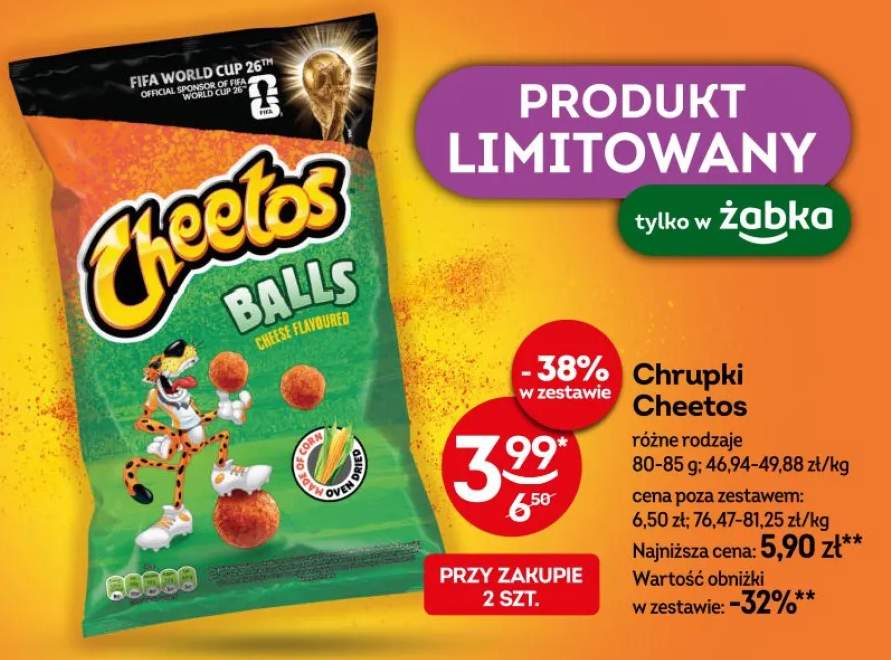 Chrupki Cheetos Balls