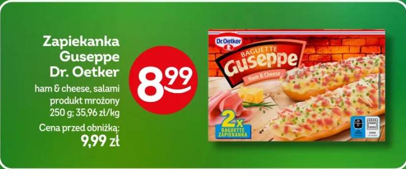 Zapiekanka Guseppe ham & cheese