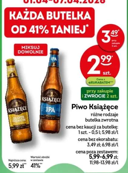 Piwo Książęce różne rodzaje