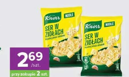 Zupa błyskawiczna Nudle ser w ziołach