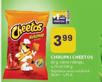 Chrupki Cheetos Ketchup