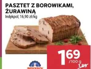 Pasztet z borowikami, żurawiną