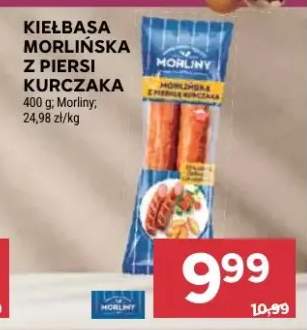 Kiełbasa morlińska z piersi kurczaka