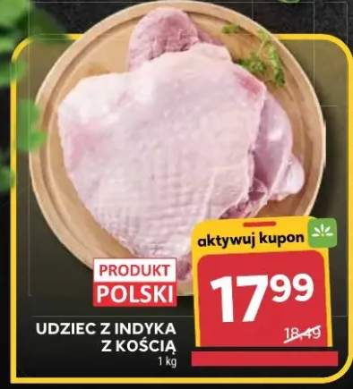 Udziec z indyka z kością