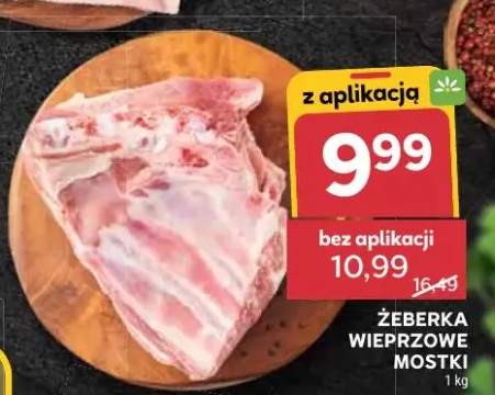 Żeberka wieprzowe mostki
