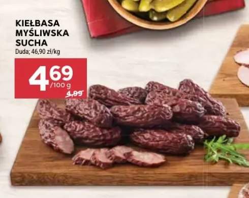 Kiełbasa myśliwska sucha