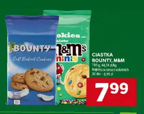 Ciastka Bounty, M&M's minis