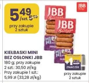 Kiełbaski mini bez osłonki JBB
