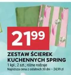Zestaw ścierek kuchennych Spring