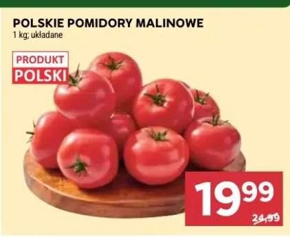 Pomidory malinowe polskie