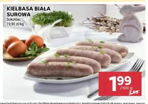 Kiełbasa biała surowa