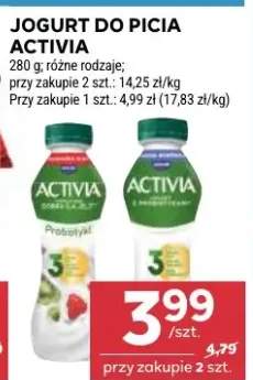 Jogurt do picia activia