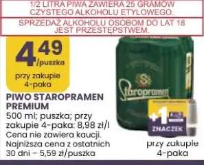 Piwo staropramen premium