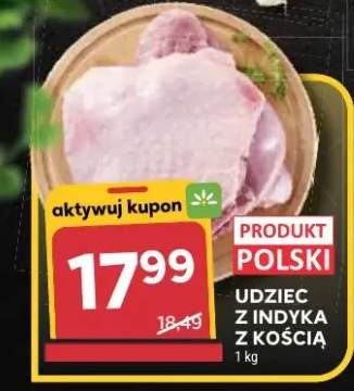 Udziec z indyka z kością