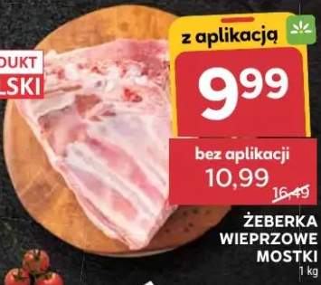 Żeberka wieprzowe mostki