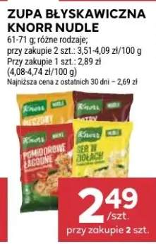 Zupa błyskawiczna nudle