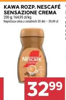 Kawa rozpuszczalna Nescafé Sensazione Crema