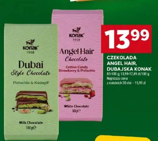 Czekolada Angel Hair, Dubai Style
