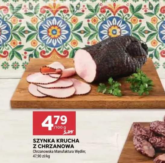 Szynka krucha z chrzanowa