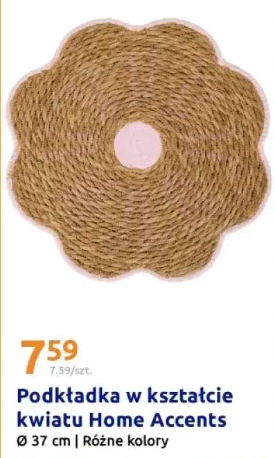 Podkładka w kształcie kwiatu