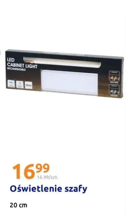 Oświetlenie szafy