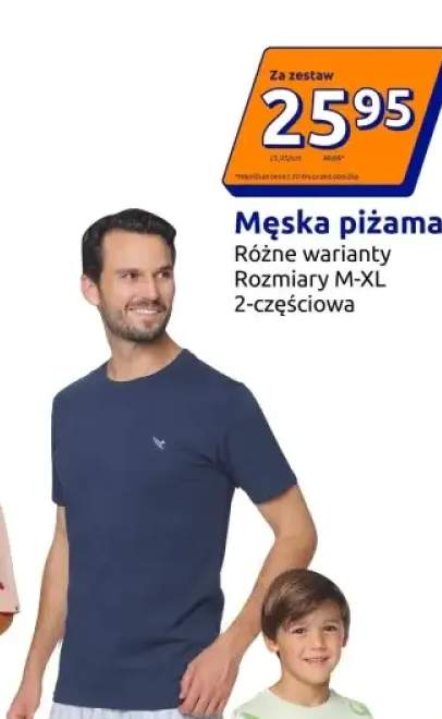 Męska piżama różne warianty 2-częściowa