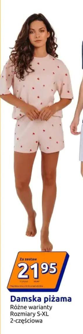 Damska piżama różne warianty 2-częściowa