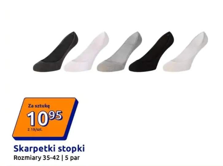 Skarpetki stopki 5 par
