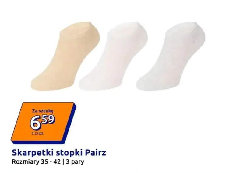 Skarpetki stopki 3 pary