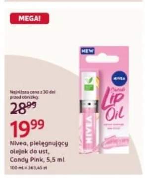 Pielęgnujący olejek do ust Candy Pink