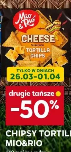 Chipsy tortilla Mio&Rio
