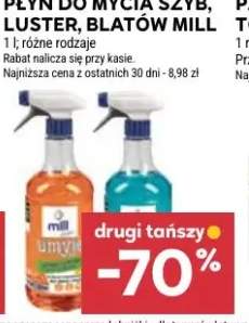 Płyn do mycia szyb, luster, blatów