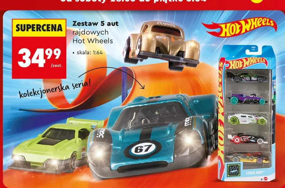 Zestaw 5 aut rajdowych