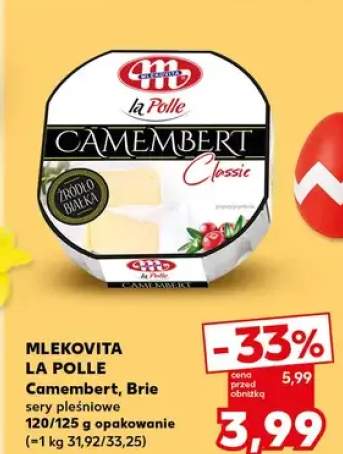 Ser Camembert, Brie sery pleśniowe