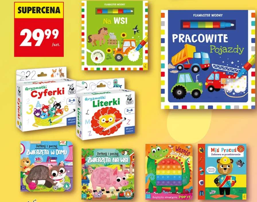 Książki dla dzieci różne rodzaje