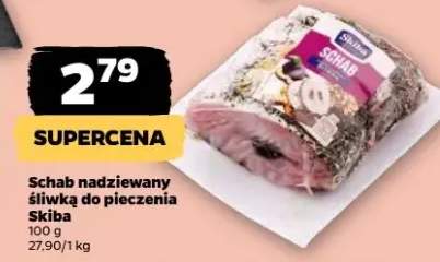 Schab nadziewany śliwką do pieczenia Skiba