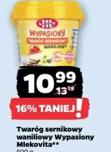 Twaróg sernikowy waniliowy Wypasiony